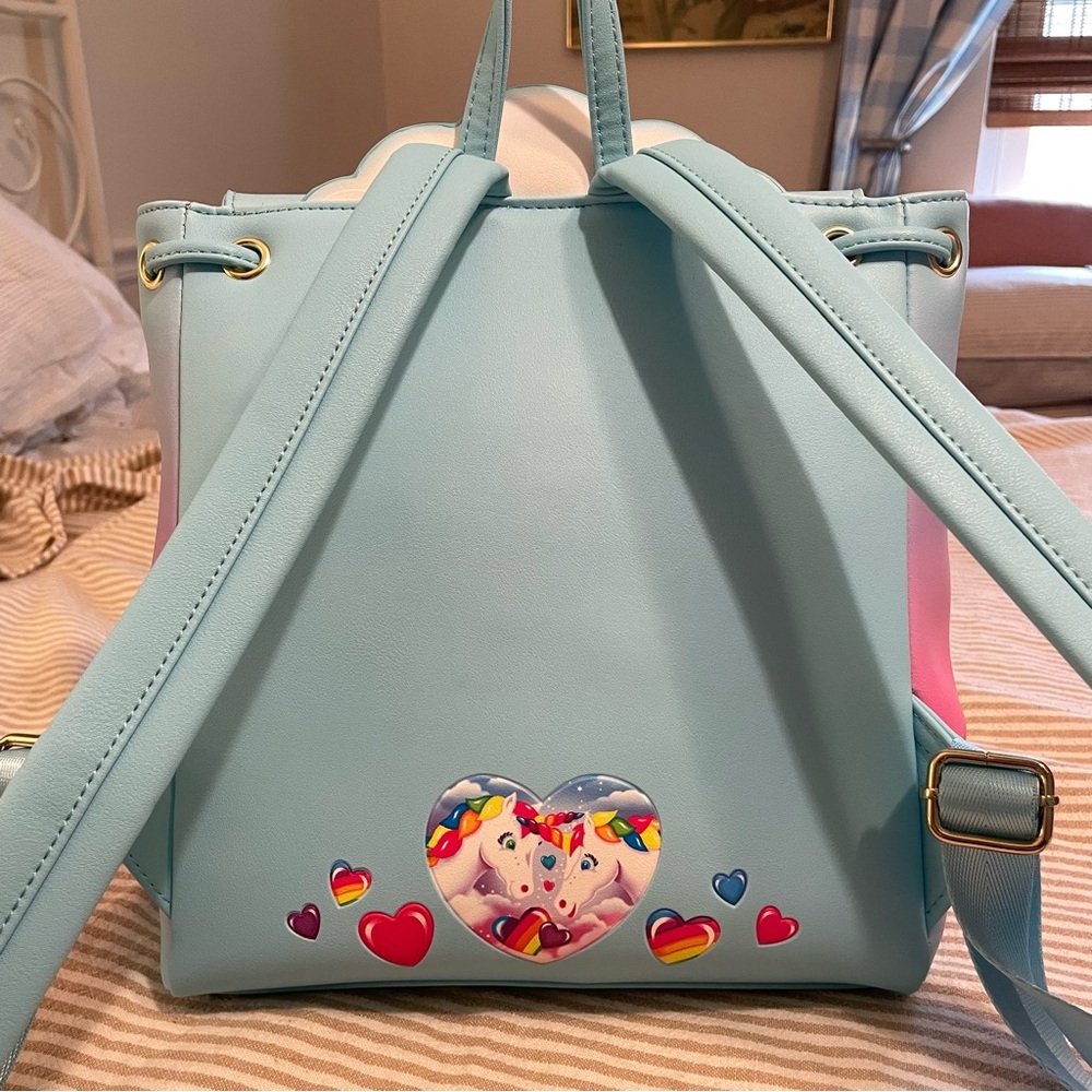 Lisa Frank unicorn back LIKE NEW never used - Picture 2 of 4
